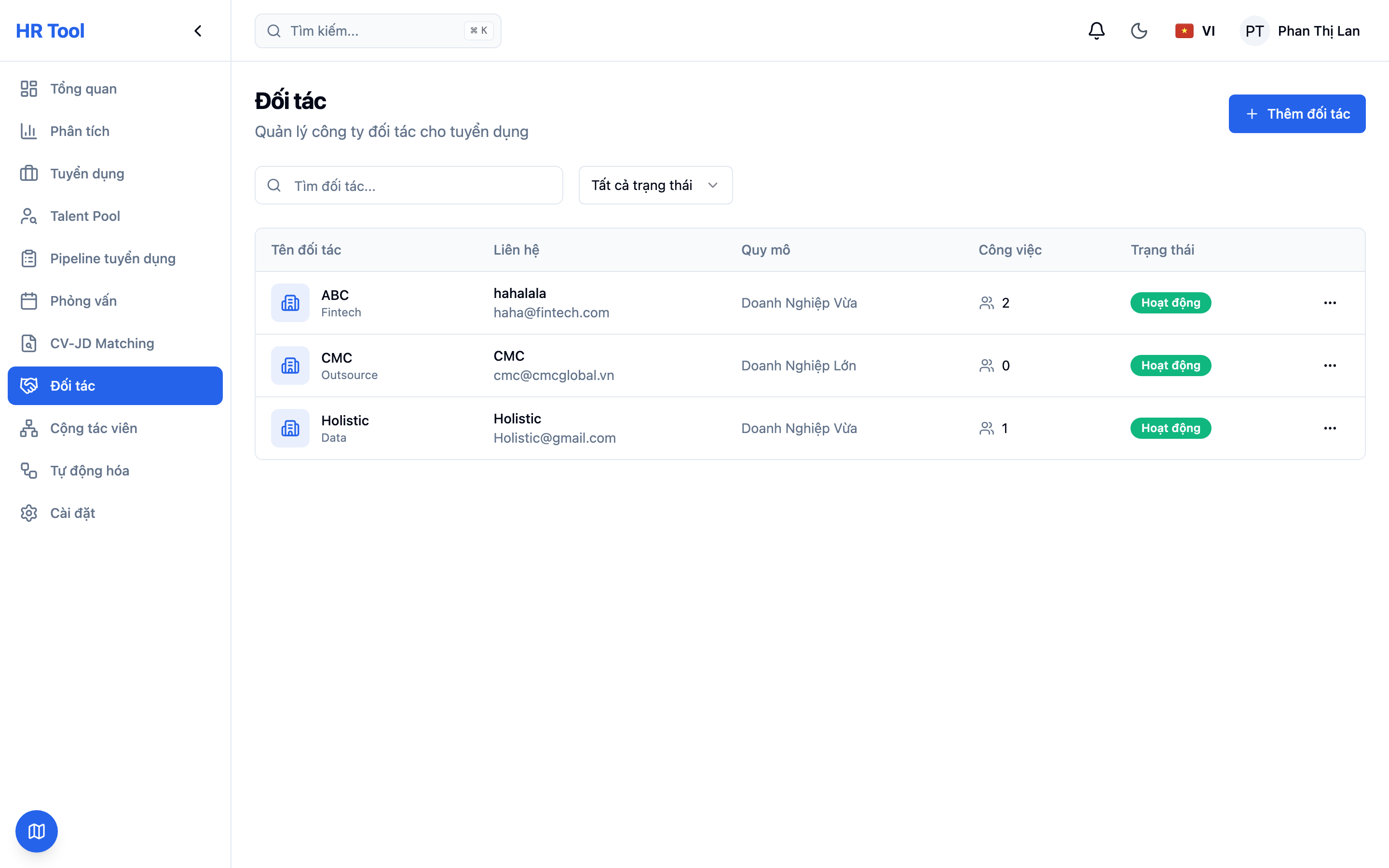 Quản Lý Client & Requisitions